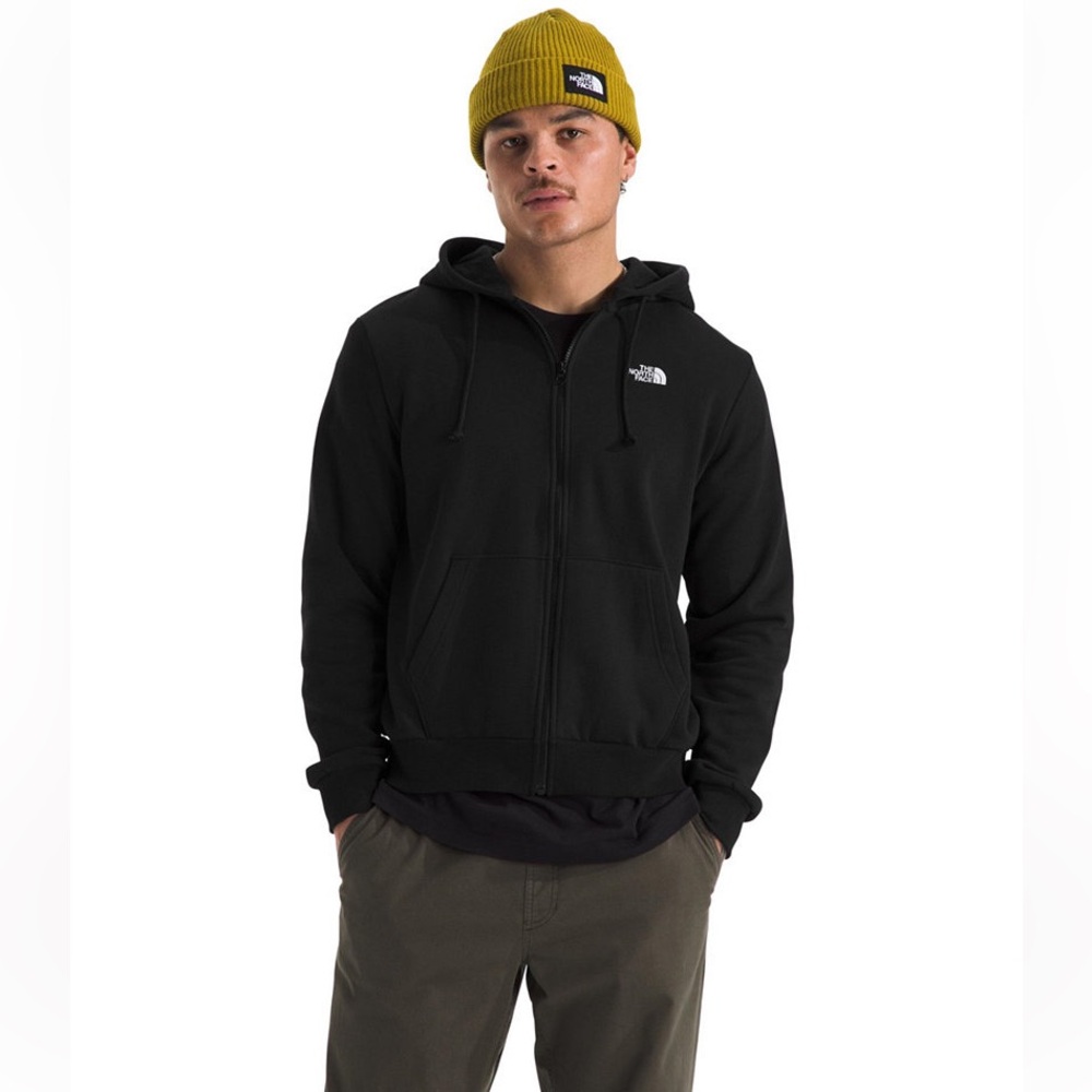 The North Face Men's Evolution Full-Zip Logo Hoodie ✨ Duck Green Size Large - Picture 9 of 16